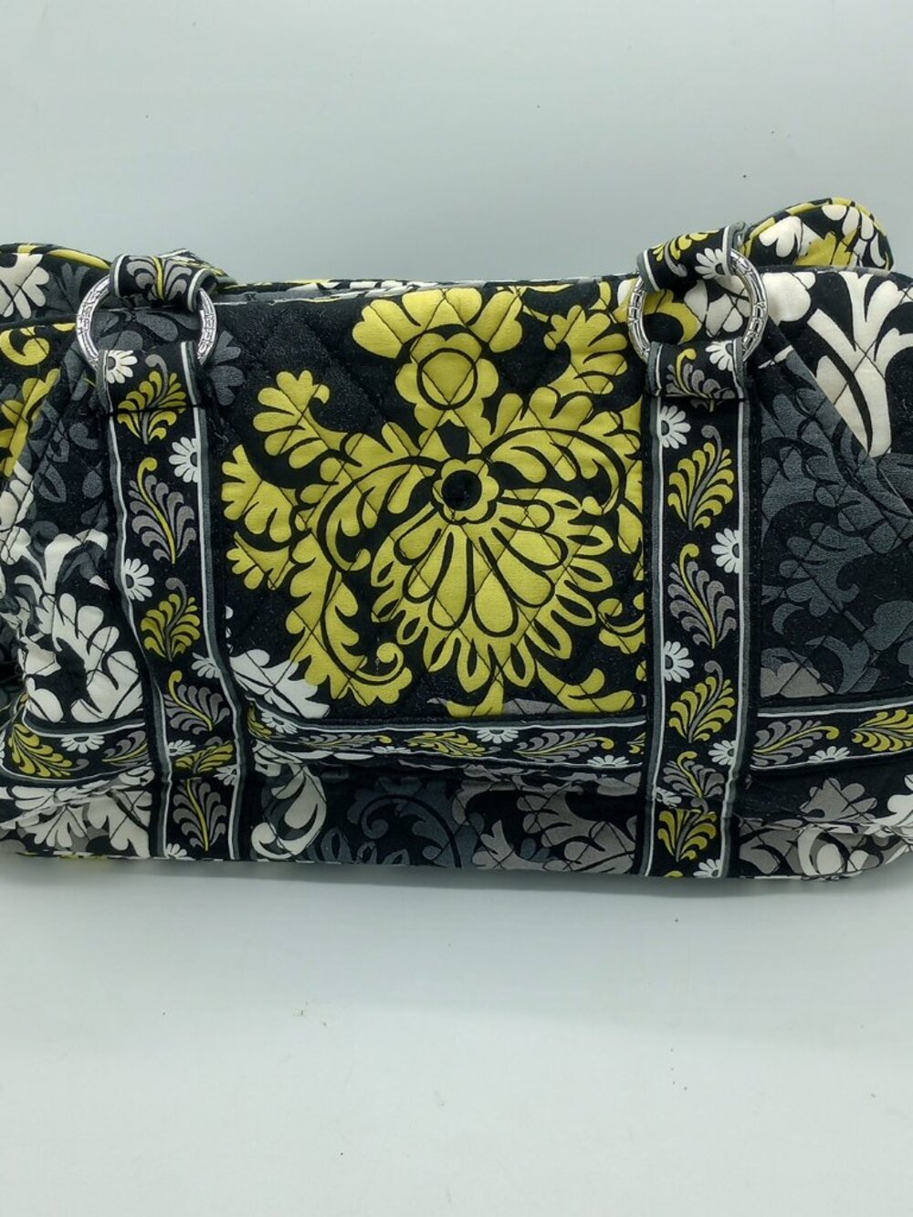 Versatile Upscale Lush & Lux Retired Vera Bradley Baroque Squared Away Tote